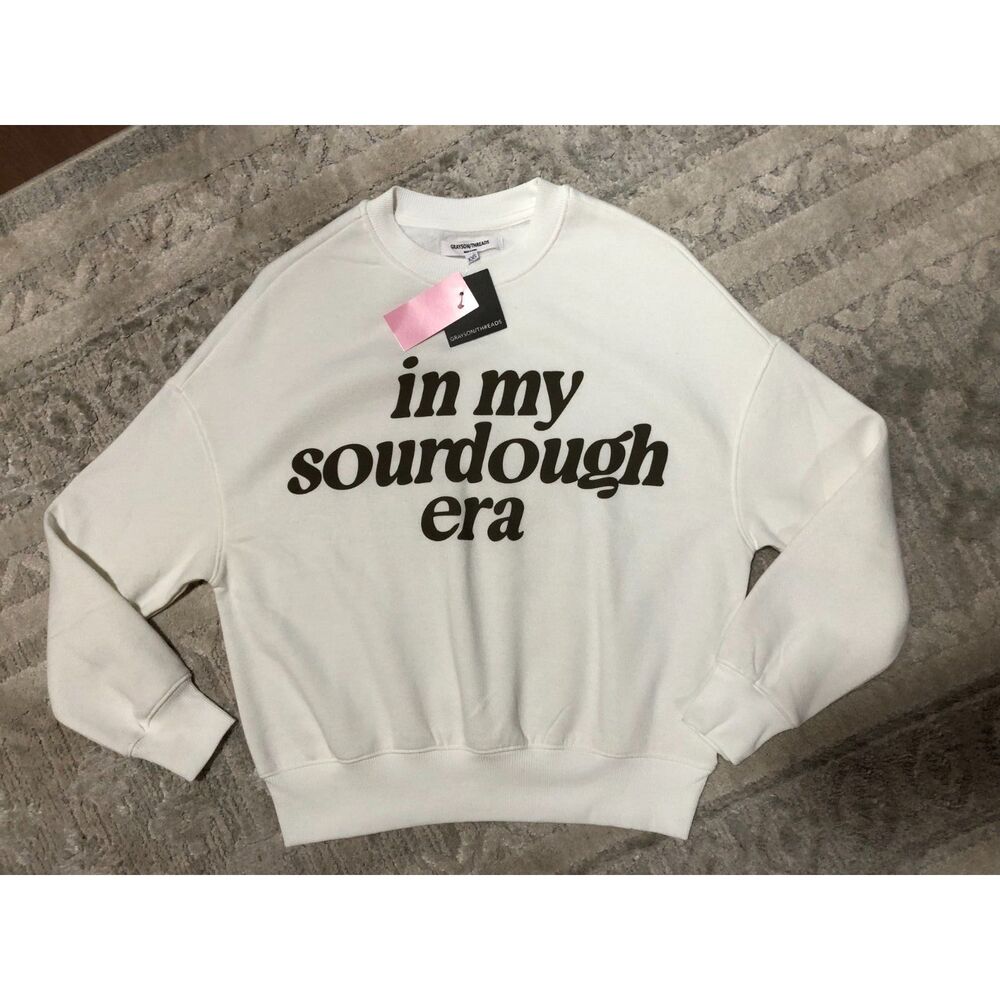 In My Sourdough Era Crewneck Size XXS